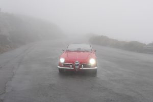1956 Alfa Romeo Giulietta Spider Type 750- front view